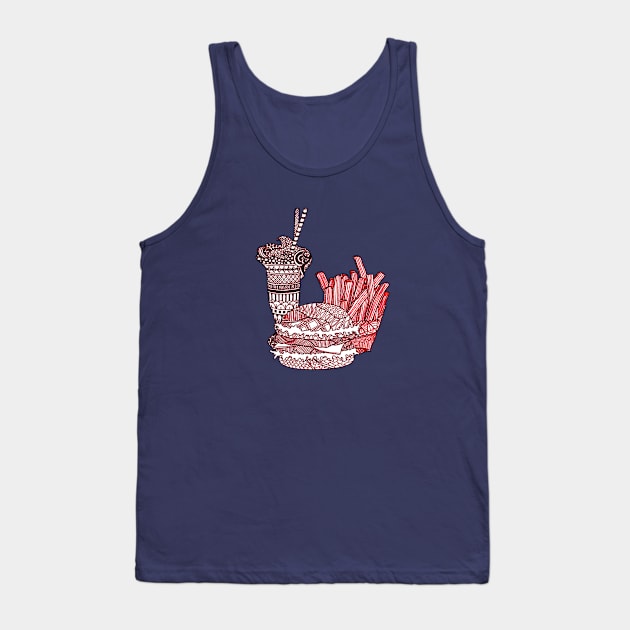 Meal Tank Top by Artubble